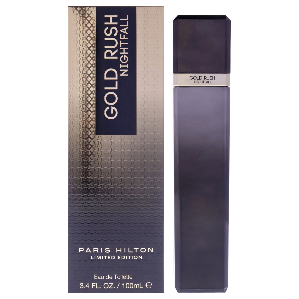 Gold Rush Nightfall - Limited Edition by Paris Hilton for Men - 3.4 oz EDT Spray