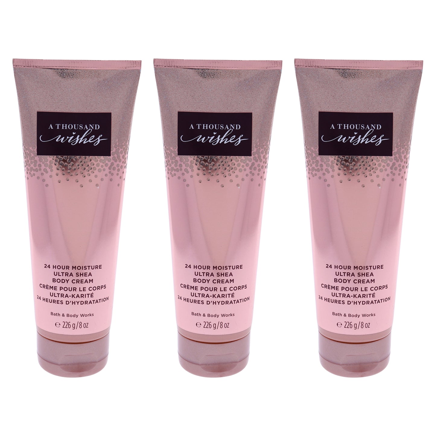 A Thousand Wishes Ultra Shea Body Cream - Pack of 3 8 oz Body Cream