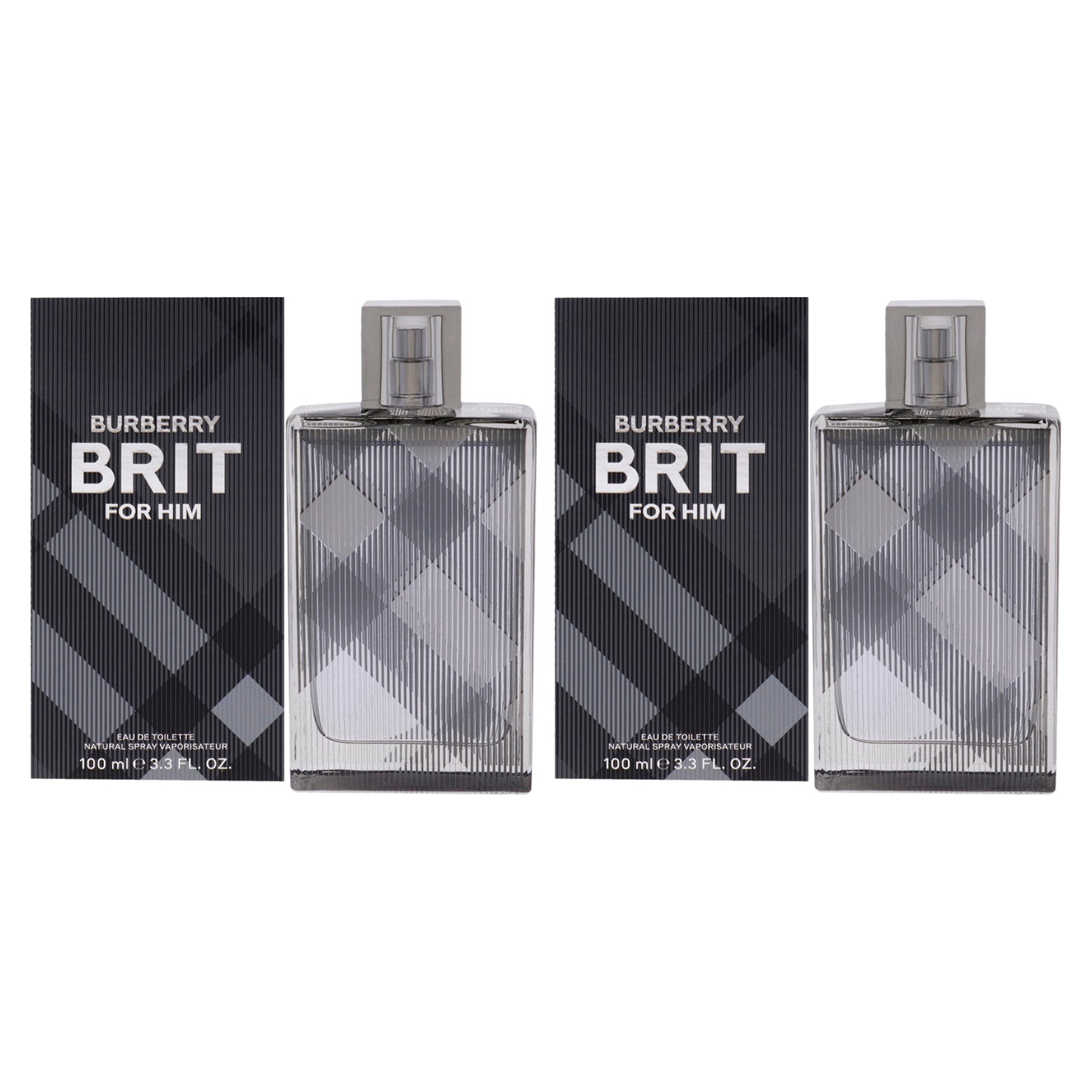 Burberry Brit - Pack of 2 3.3 oz EDT Spray