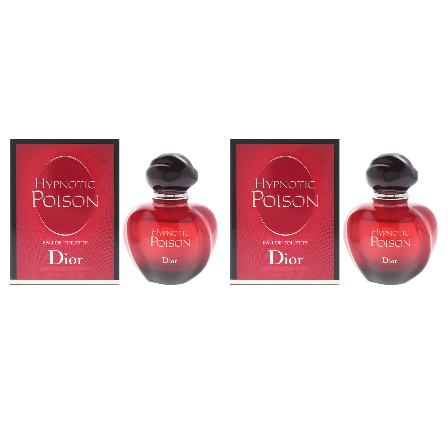Hypnotic Poison - Pack of 2 1 oz EDT Spray