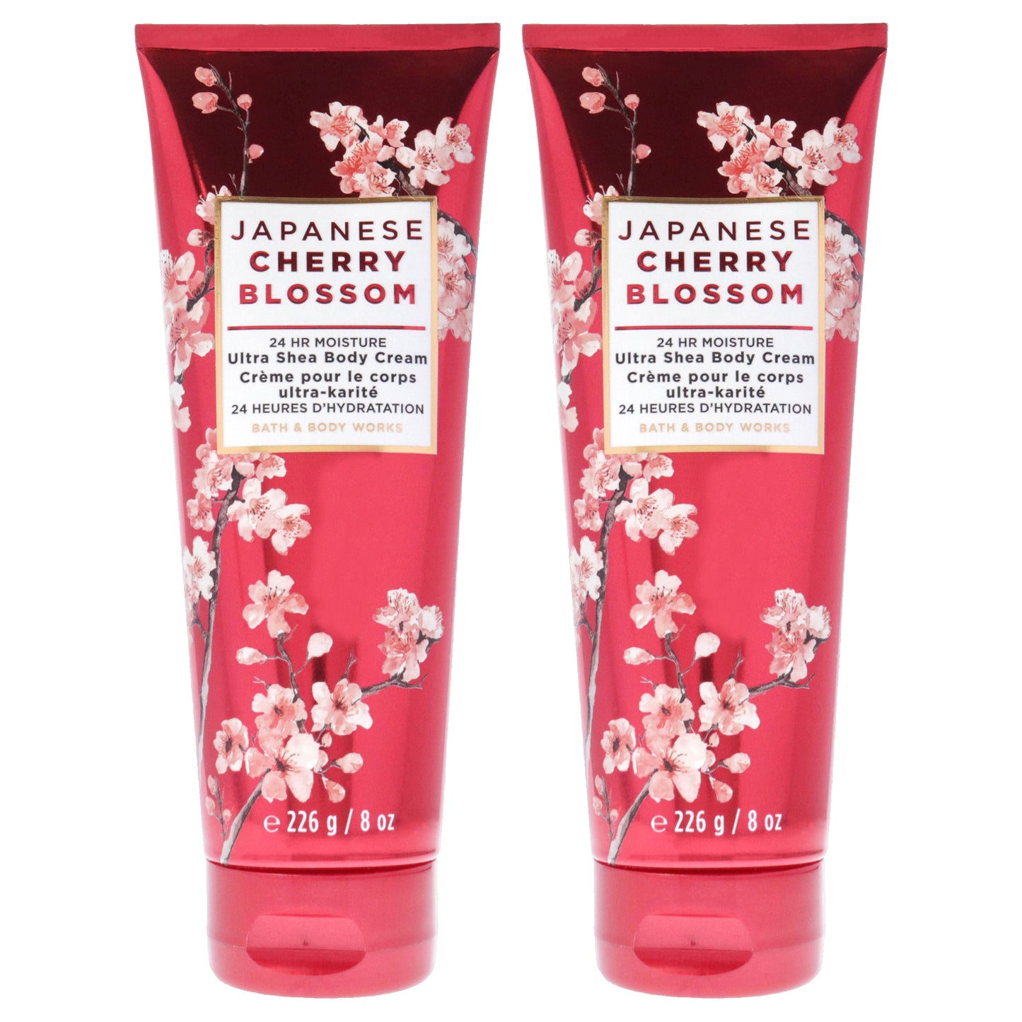 Japanese Cherry Blossom - Pack of 2 8 oz Body Cream