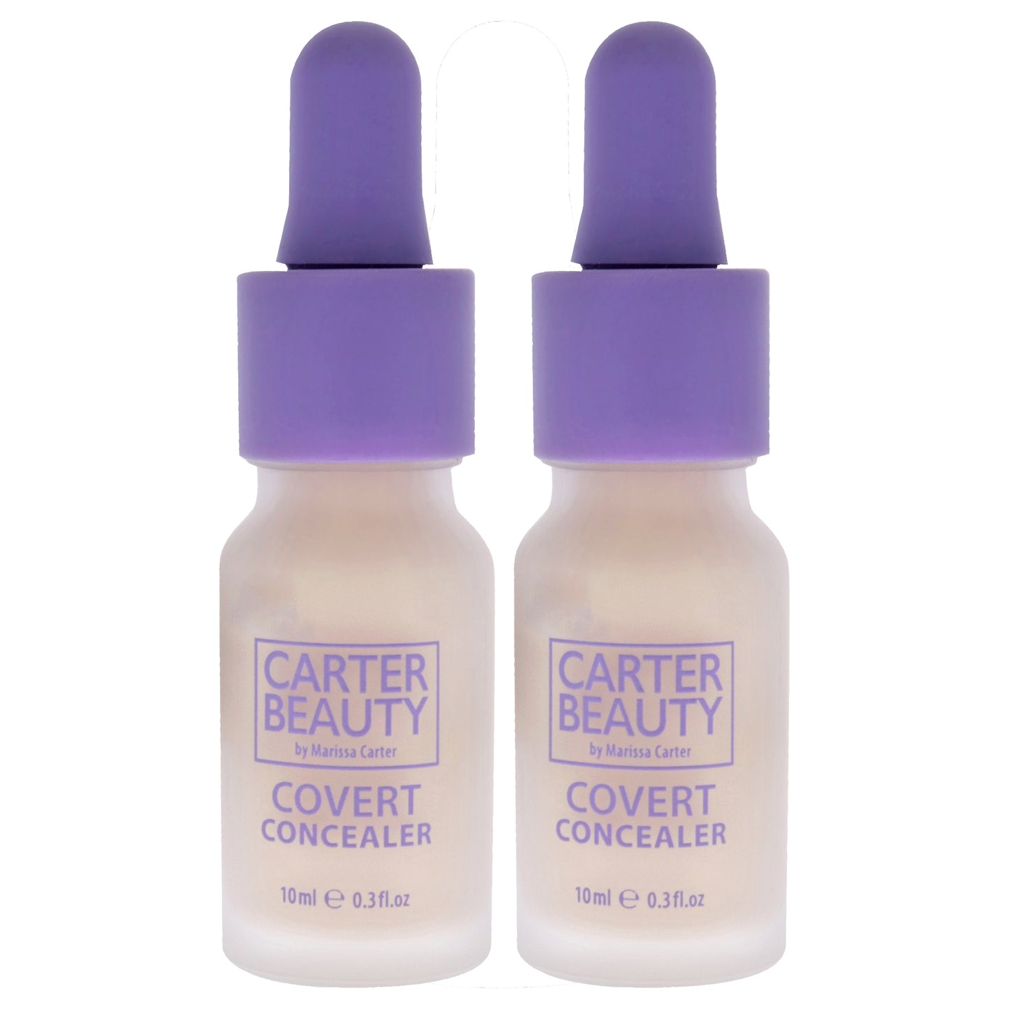 Covert Brightening Concealer - Marshmallow by Carter Beauty for Women - 0.3 oz Concealer - Pack of 2