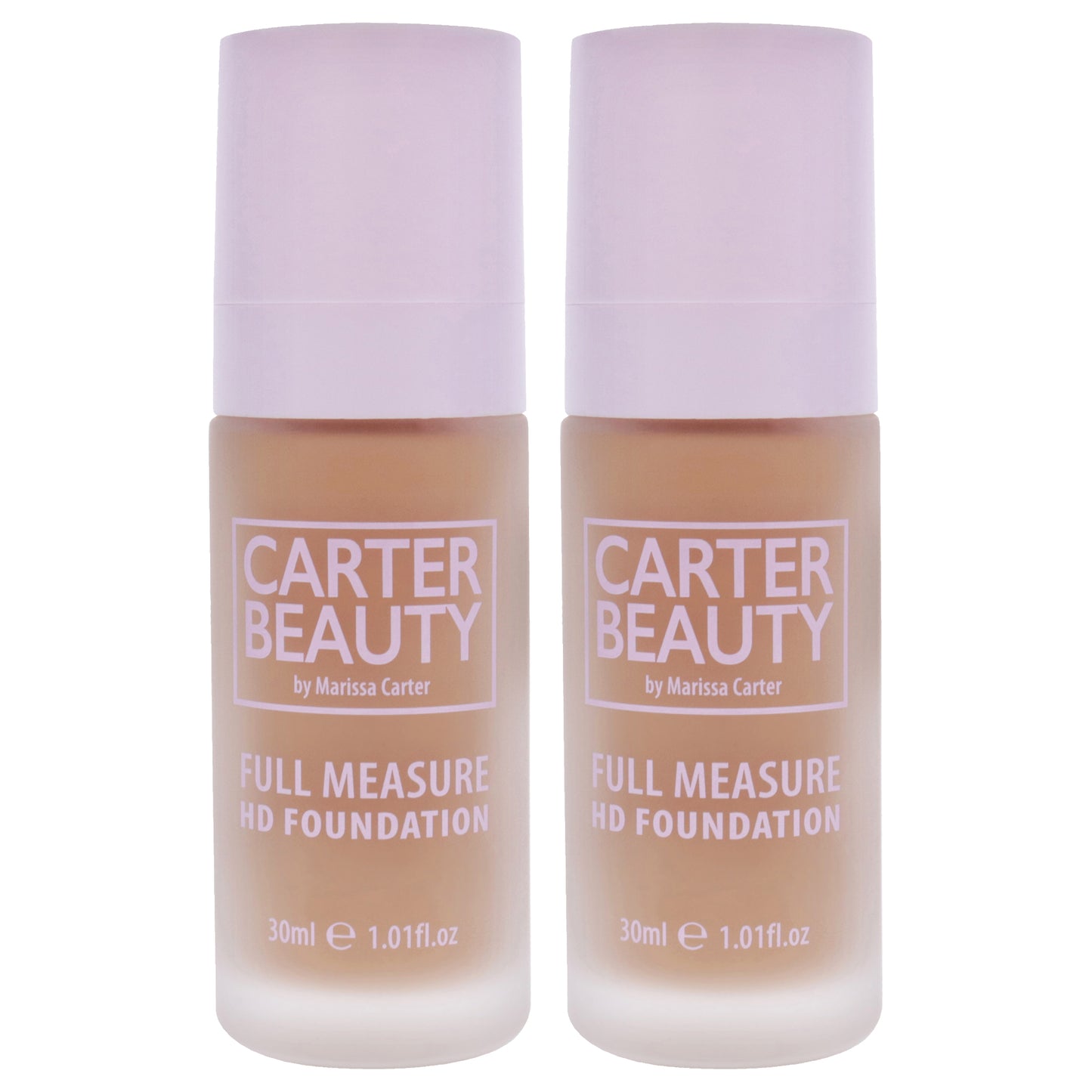 Full Measure HD Foundation - Gingerbread by Carter Beauty for Women - 1.01 oz Foundation - Pack of 2