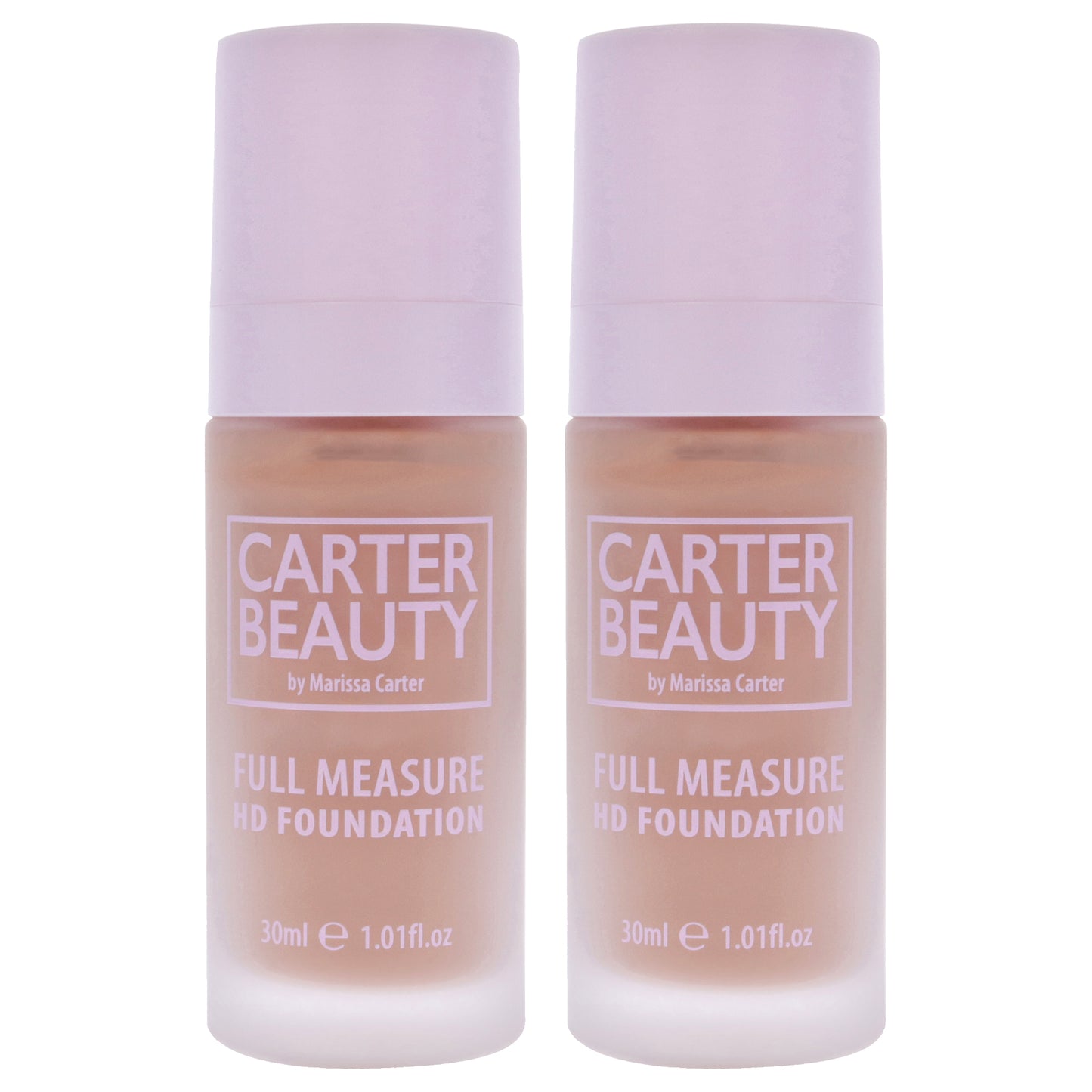 Full Measure HD Foundation - Shortbread by Carter Beauty for Women - 1.01 oz Foundation - Pack of 2