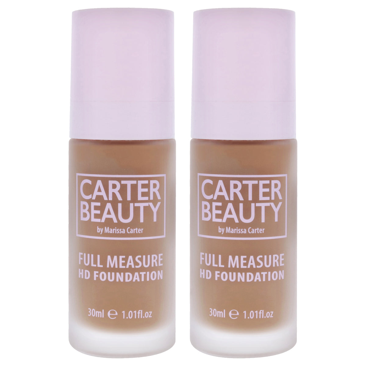 Full Measure HD Foundation - Tiramasu by Carter Beauty for Women - 1.01 oz Foundation - Pack of 2