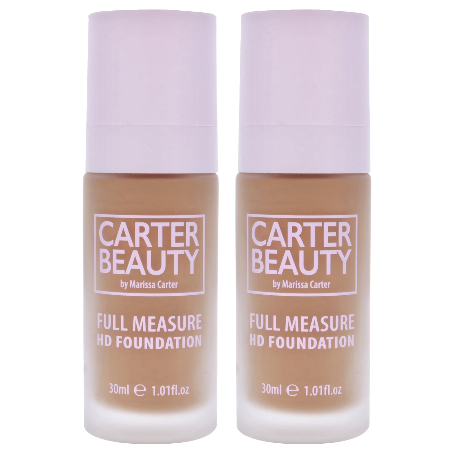 Full Measure HD Foundation - Truffle by Carter Beauty for Women - 1.01 oz Foundation - Pack of 2