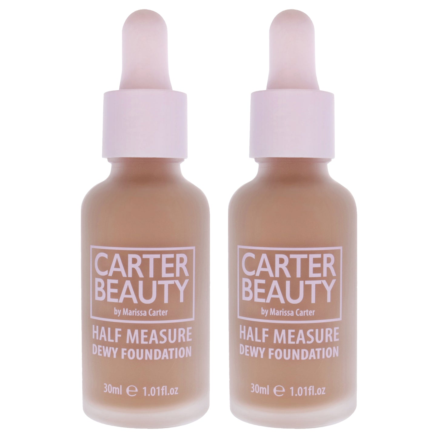 Half Measure Dewy Foundation - Gingerbread - Pack of 2 1.01 oz Foundation