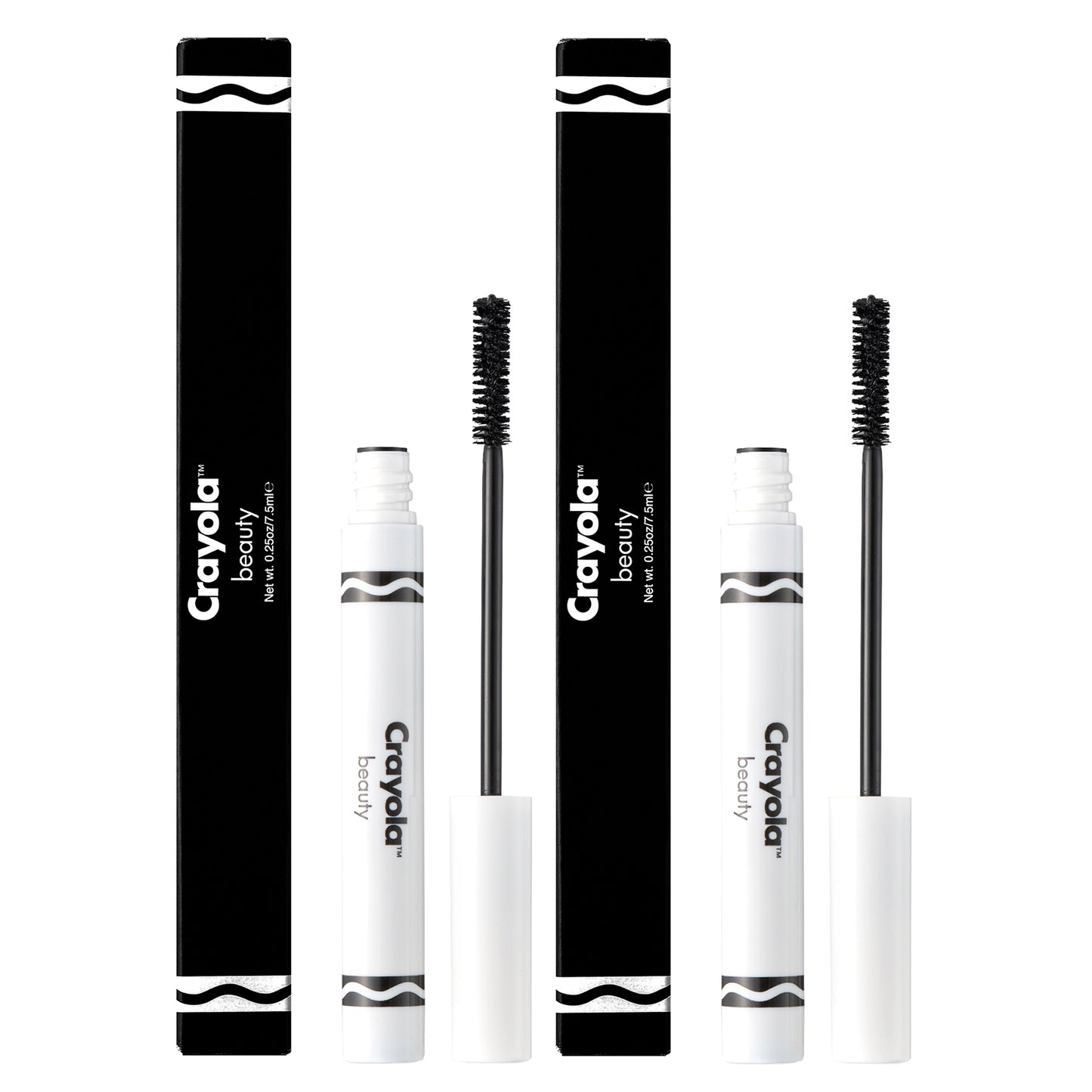 Crayola Mascara - Black - Pack of 2 0.25 oz Mascara