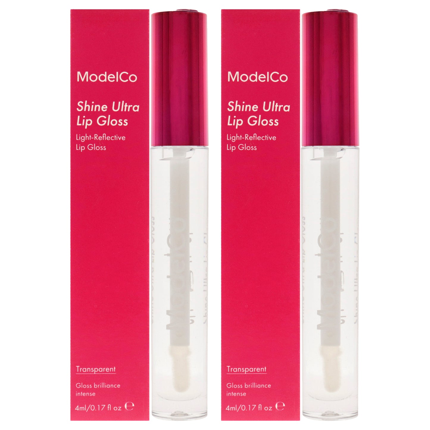 Shine Ultra Lip Gloss - Transparent - Pack of 2 0.17 oz Lip Gloss