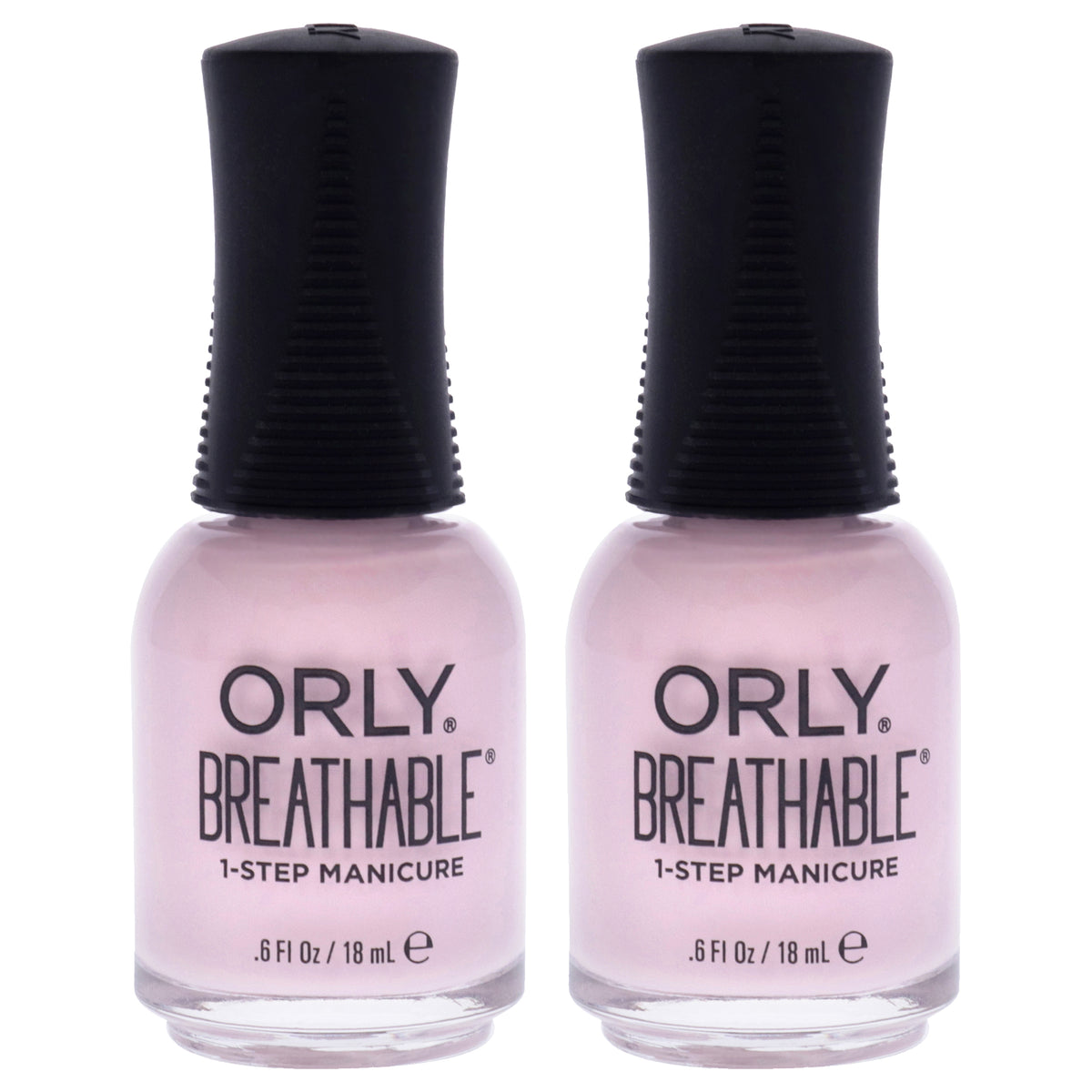 Breathable Treatment Plus Color - 20913 Pamper Me by Orly for Women - 0.6 oz Nail Polish - Pack of 2