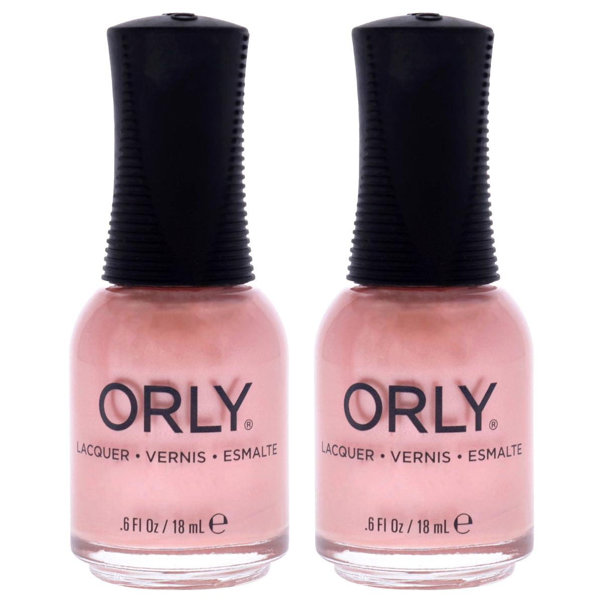 Nail Lacquer - 20004 Toast The Couple by Orly for Women - 0.6 oz Nail Polish - Pack of 2