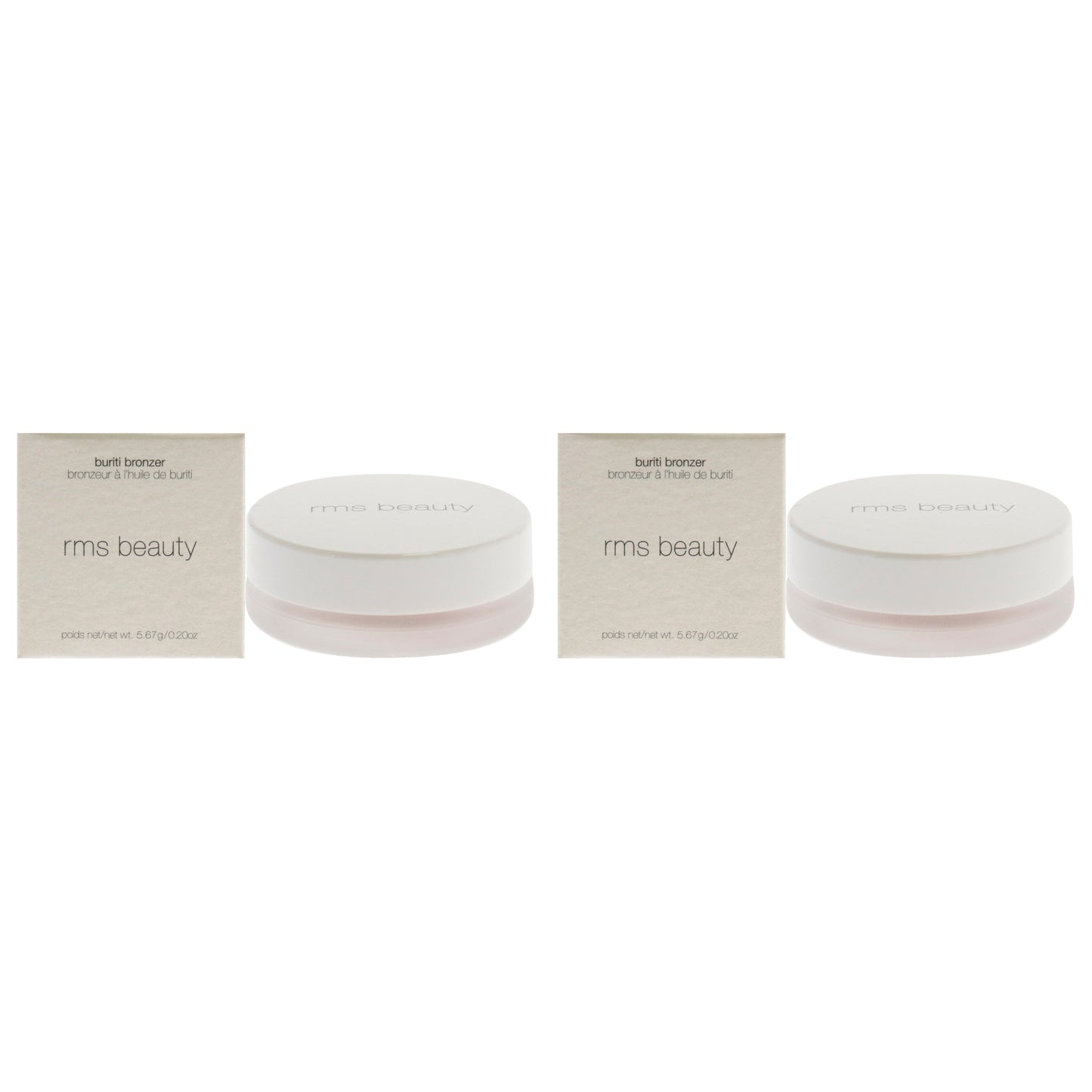 Buriti by RMS Beauty for Women - 0.2 oz Bronzer - Pack of 2
