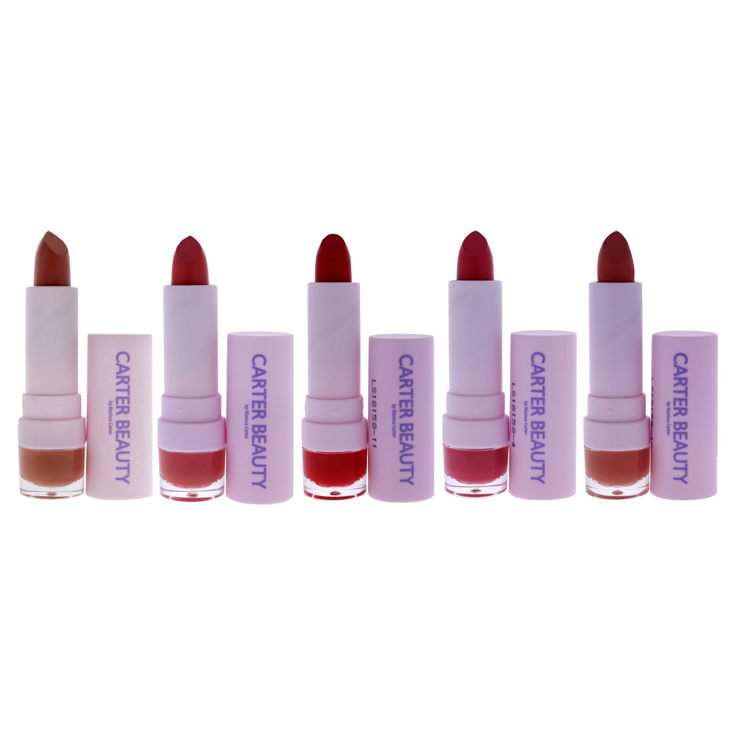 Word of Mouth Velvet Matte Lipstick Kit 5 Pc Kit 0.16oz Lipstick - Debbie