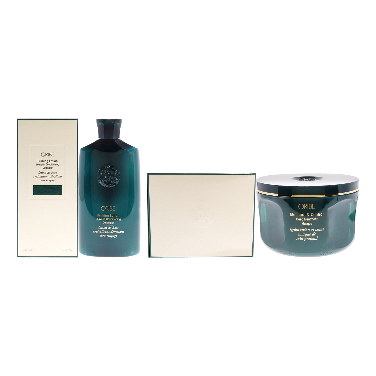 Moisture and Control Deep Treatment Masque and Priming Lotion Leave-In Conditioning Detangler Kit 2 Pc Kit 8.5oz Masque