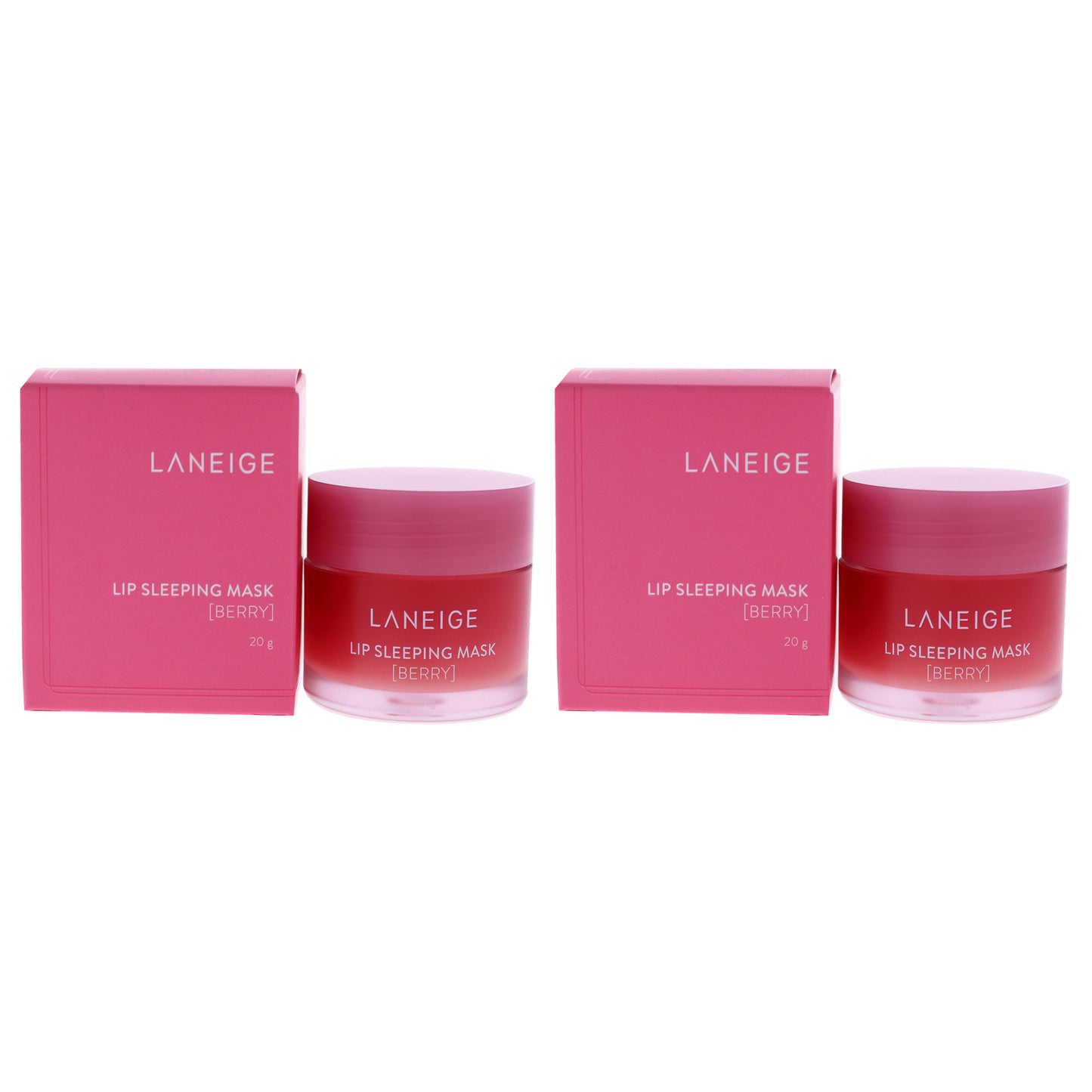 Lip Sleeping Mask - Berry - Pack of 2 0.7 oz Lip Mask