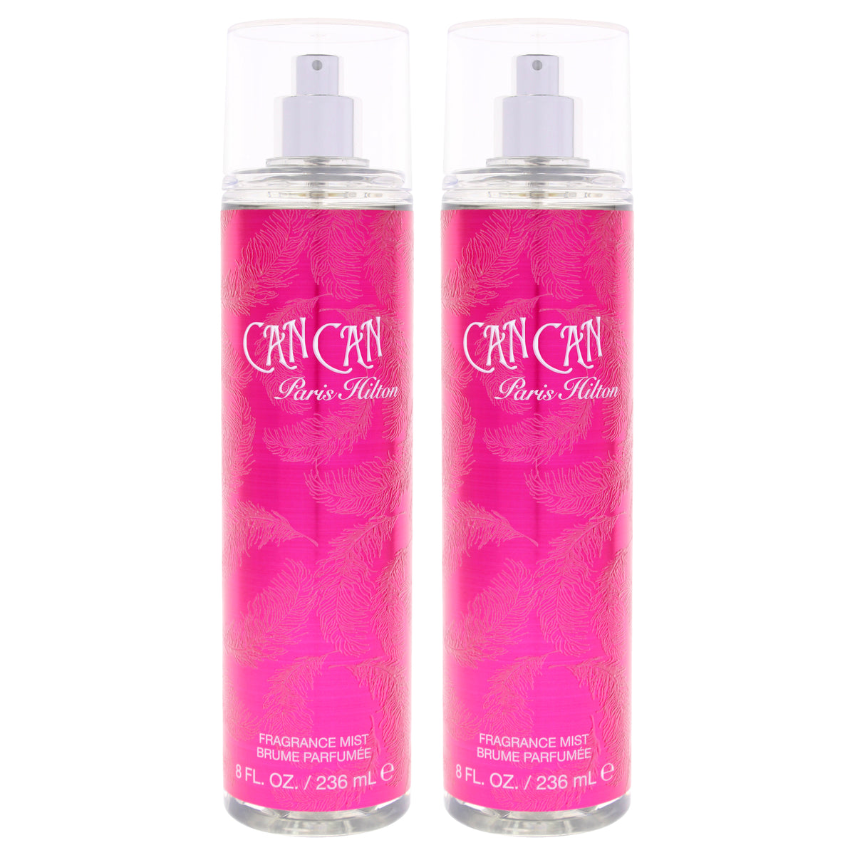 Can Can by Paris Hilton for Women - 8 oz Fragrance Mist - Pack of 2