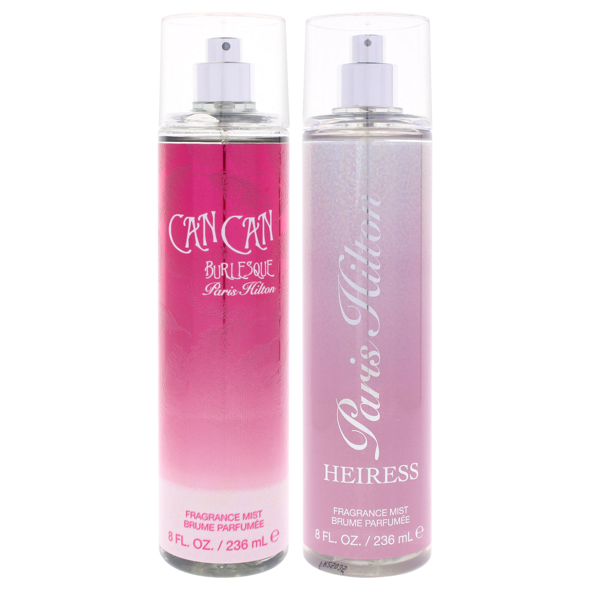 Paris Hilton Kit by Paris Hilton for Women - 2 Pc Kit 8oz Body Mist - Heiress, 8oz Body Mist - Can Can Burlesque