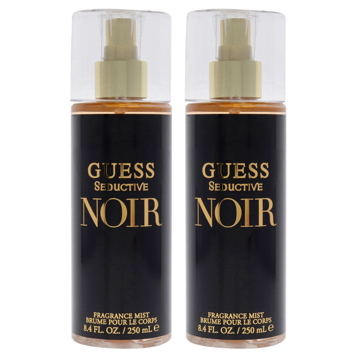 Guess Seductive Noir by Guess for Women - 8.4 oz Fragrance Mist - Pack of 2