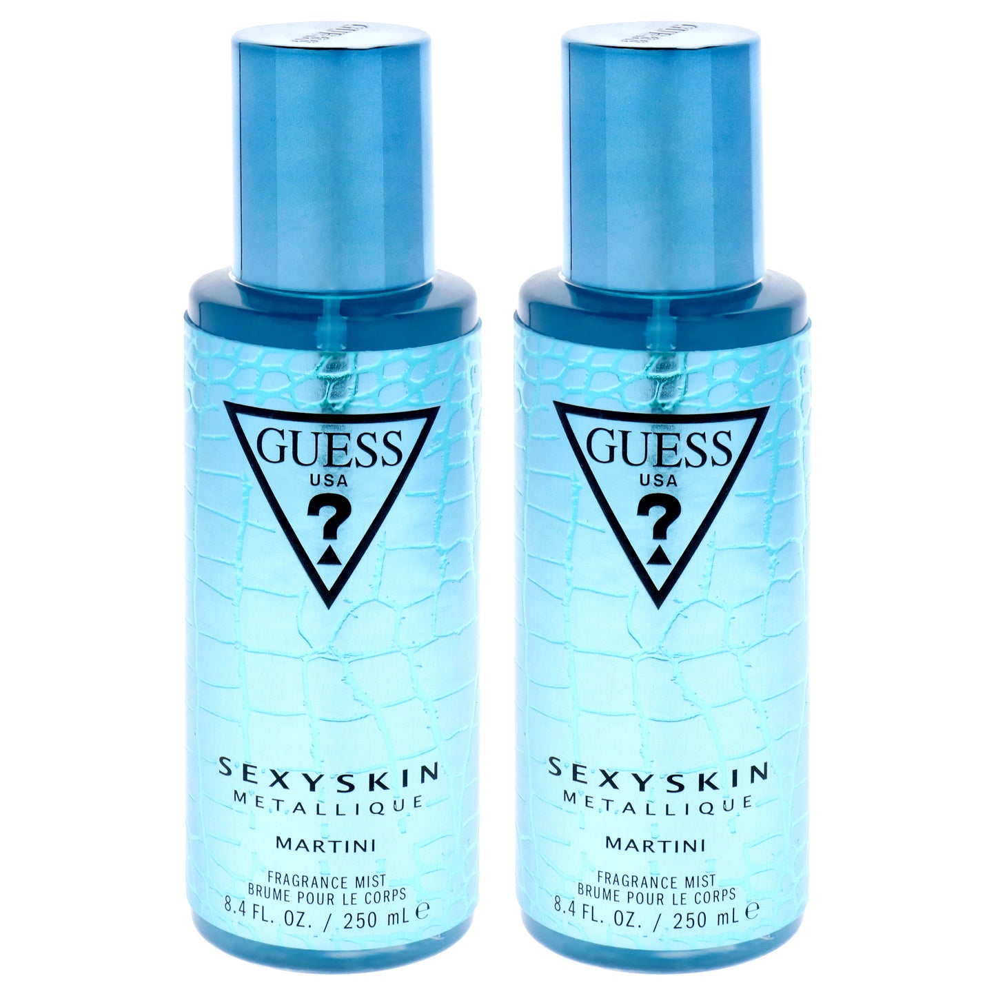 Guess Sexy Skin Metallique - Martini - Pack of 2 8.4 oz Fragrance Mist