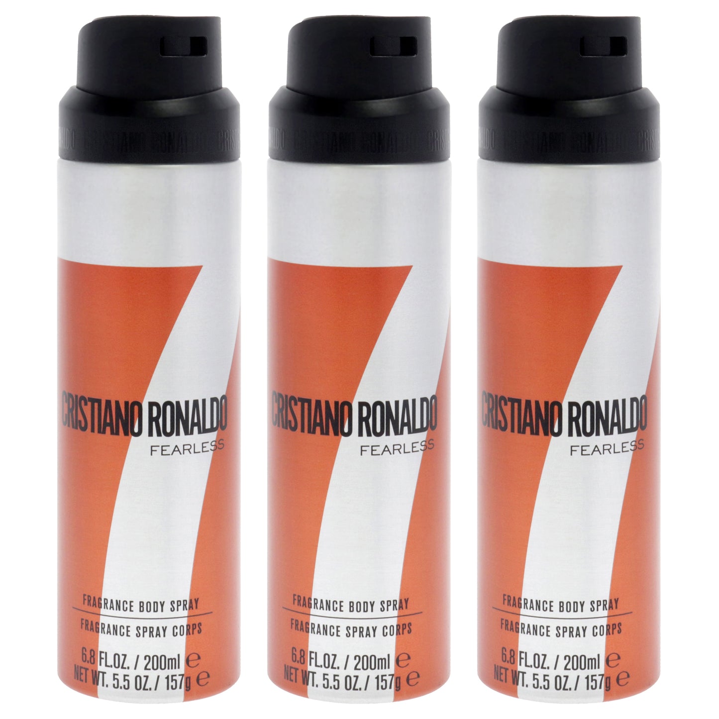 Fearless - Pack of 3 6.8 oz Body Spray