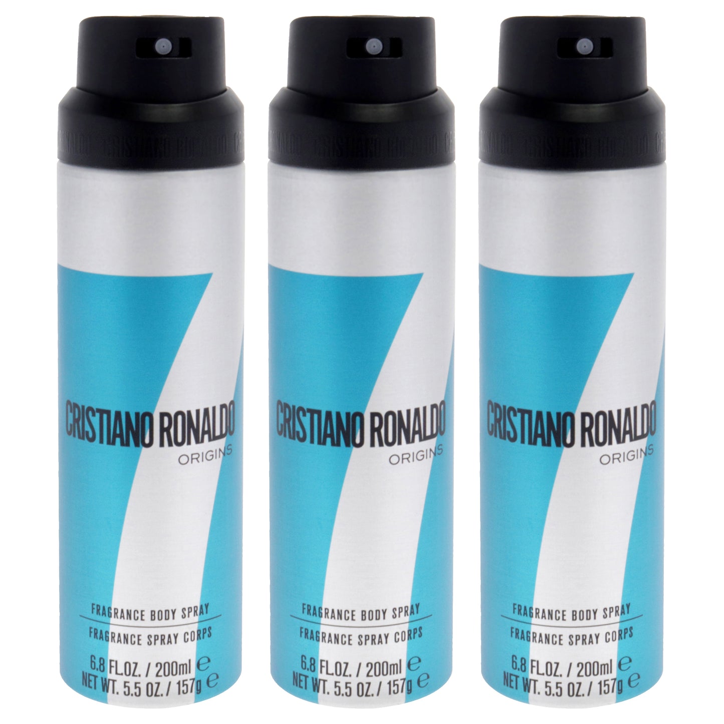 CR7 Origins - Pack of 3 6.8 oz Body Spray