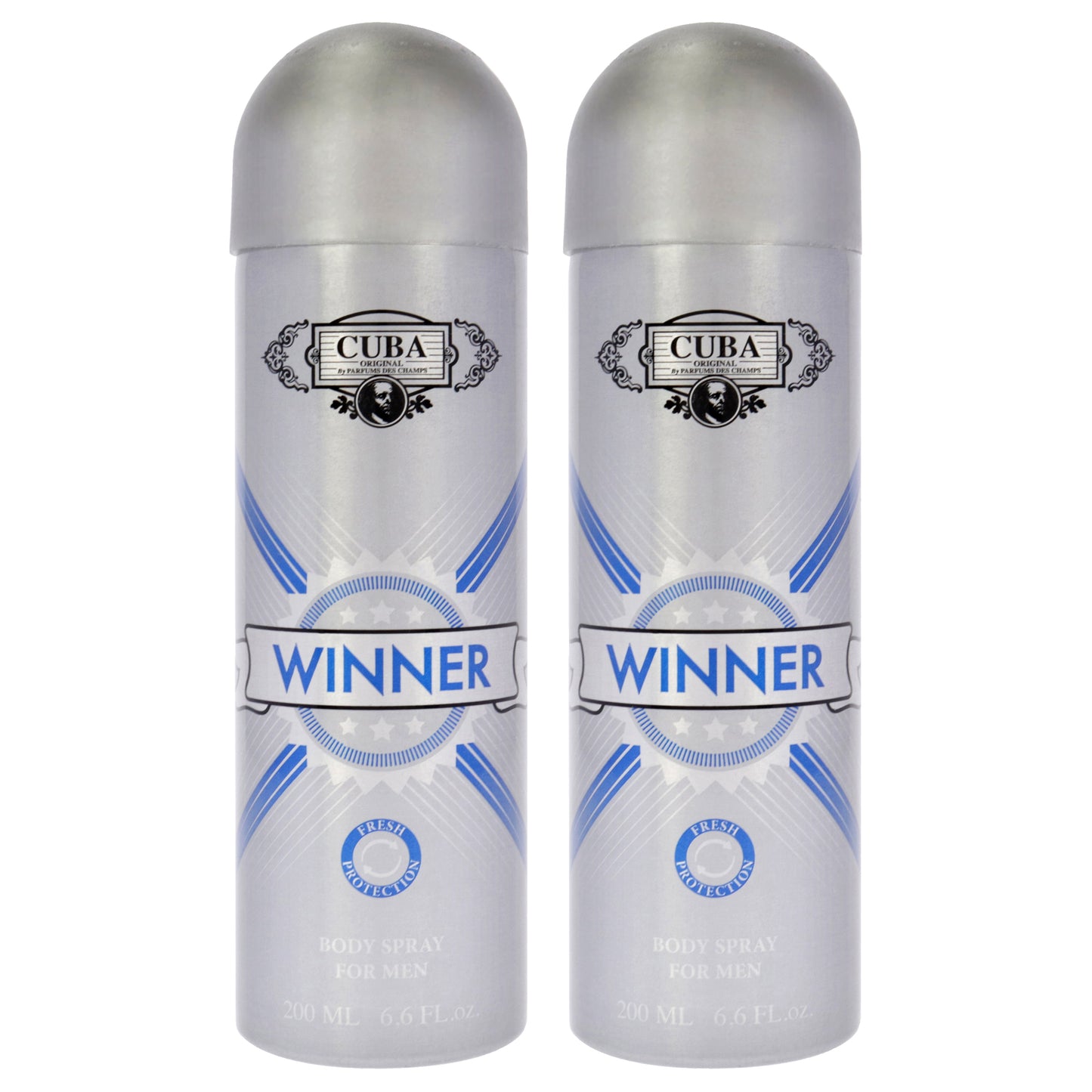 Cuba Winner - Pack of 2 6.6 oz Body Spray