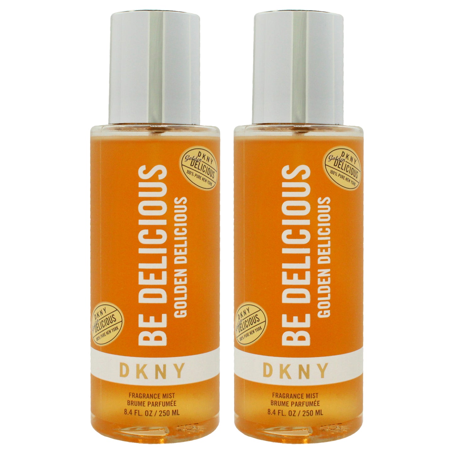 Golden Delicious by Donna Karan for Women - 8.4 oz Fragrance Mist - Pack of 2