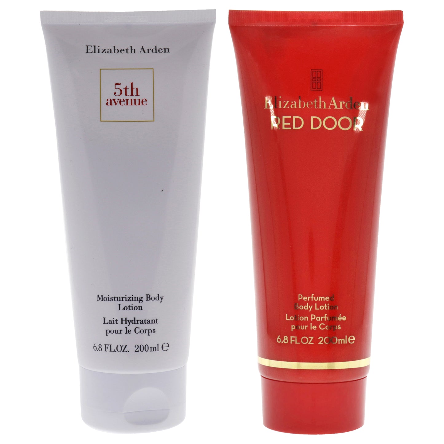 Elizabeth Arden Body Lotion Kit by Elizabeth Arden for Women - 2 Pc Kit 6.8oz 5th Avenue Moisturizing Body Lotion, 6.8oz Red Door Body Lotion