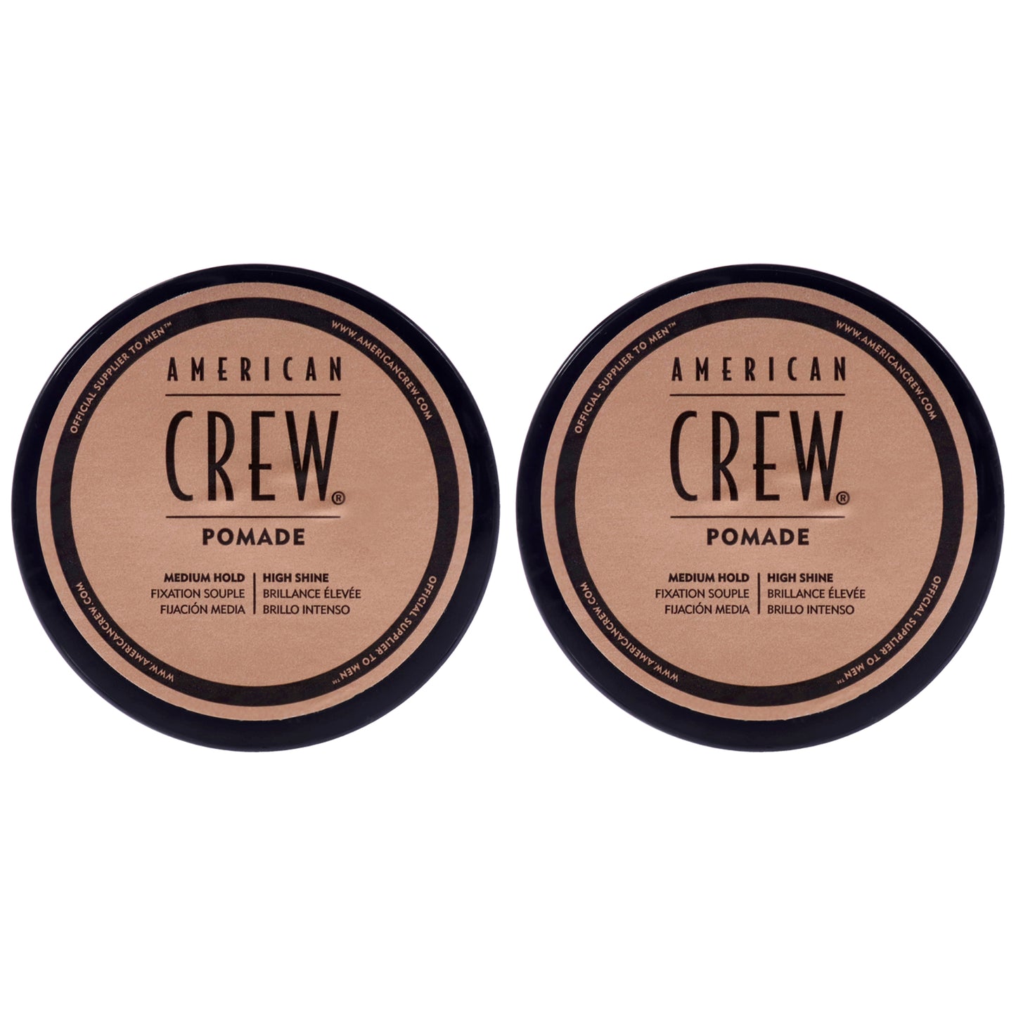 Pomade for Hold Shine - Pack of 2 1.7 oz Pomade