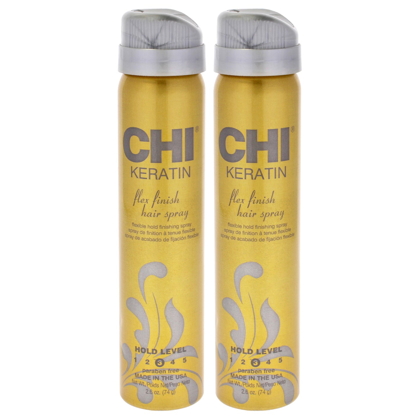 Keratin Flex Finish Hair Spray - Pack of 2 2.6 oz Hair Spray