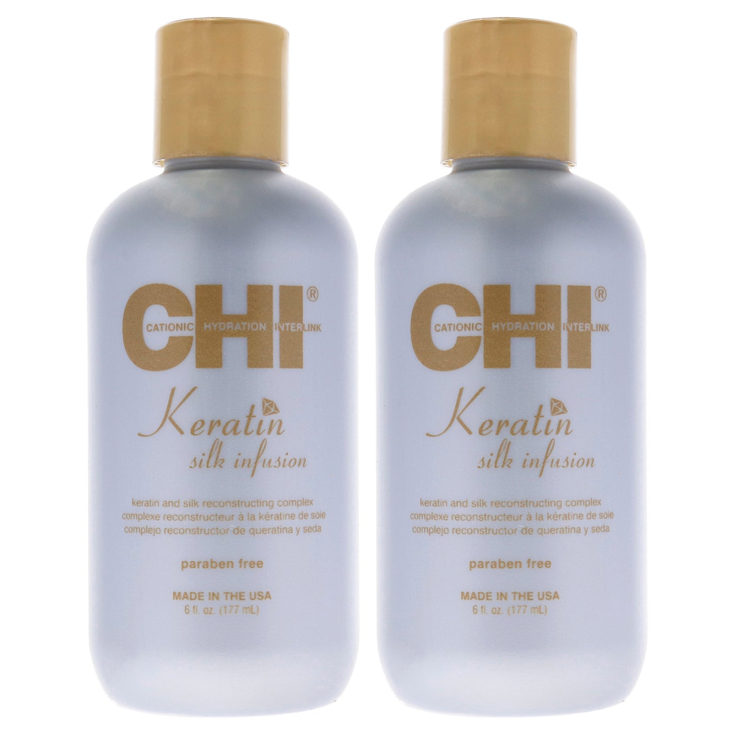 Keratin Silk Infusion - Pack of 2 6 oz Treatment