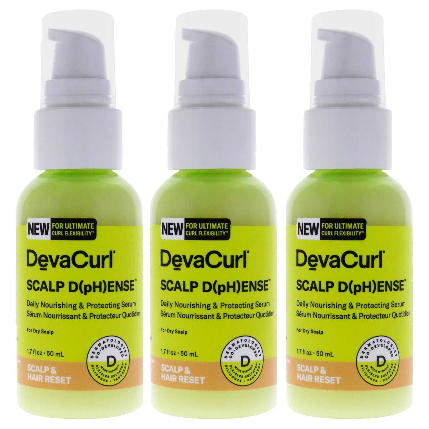 Scalp D pH Ense Serum - Pack of 3 1.7 oz Serum