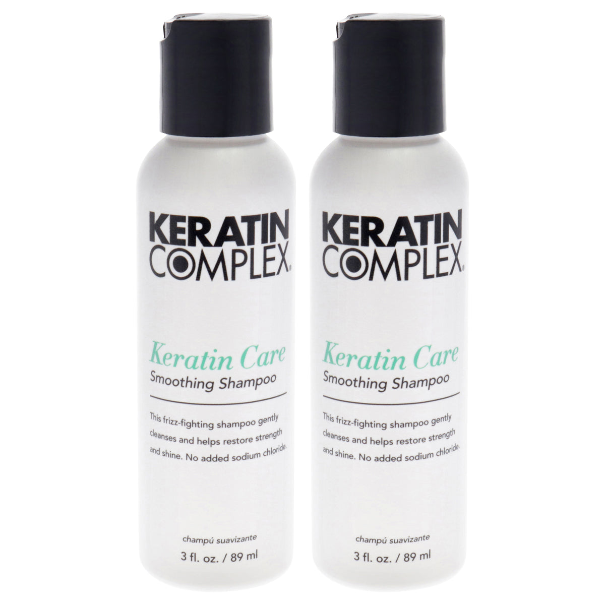 Keratin Complex Color Care Shampoo by Keratin Complex for Unisex - 3 oz Shampoo - Pack of 2