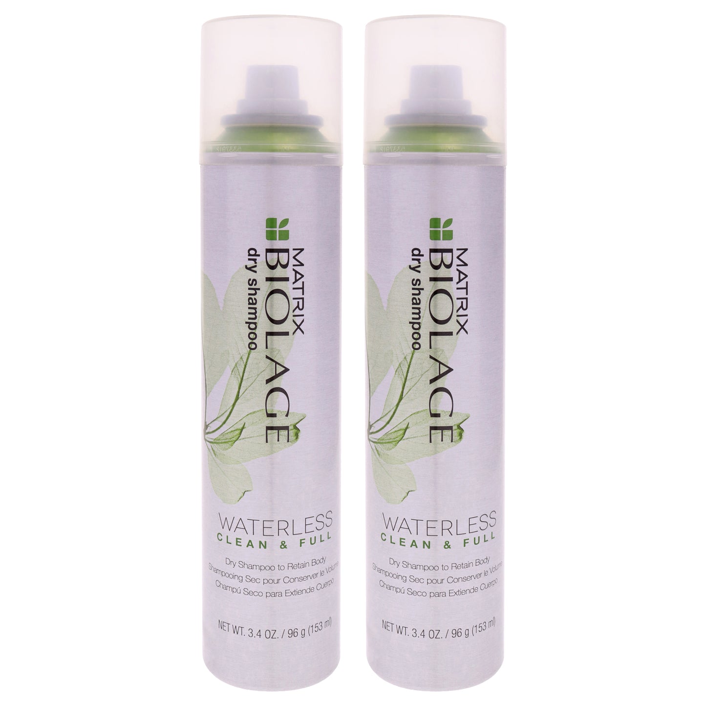 Biolage Waterless Clean Full Dry Shampoo - Pack of 2 3.4 oz Hair Spray