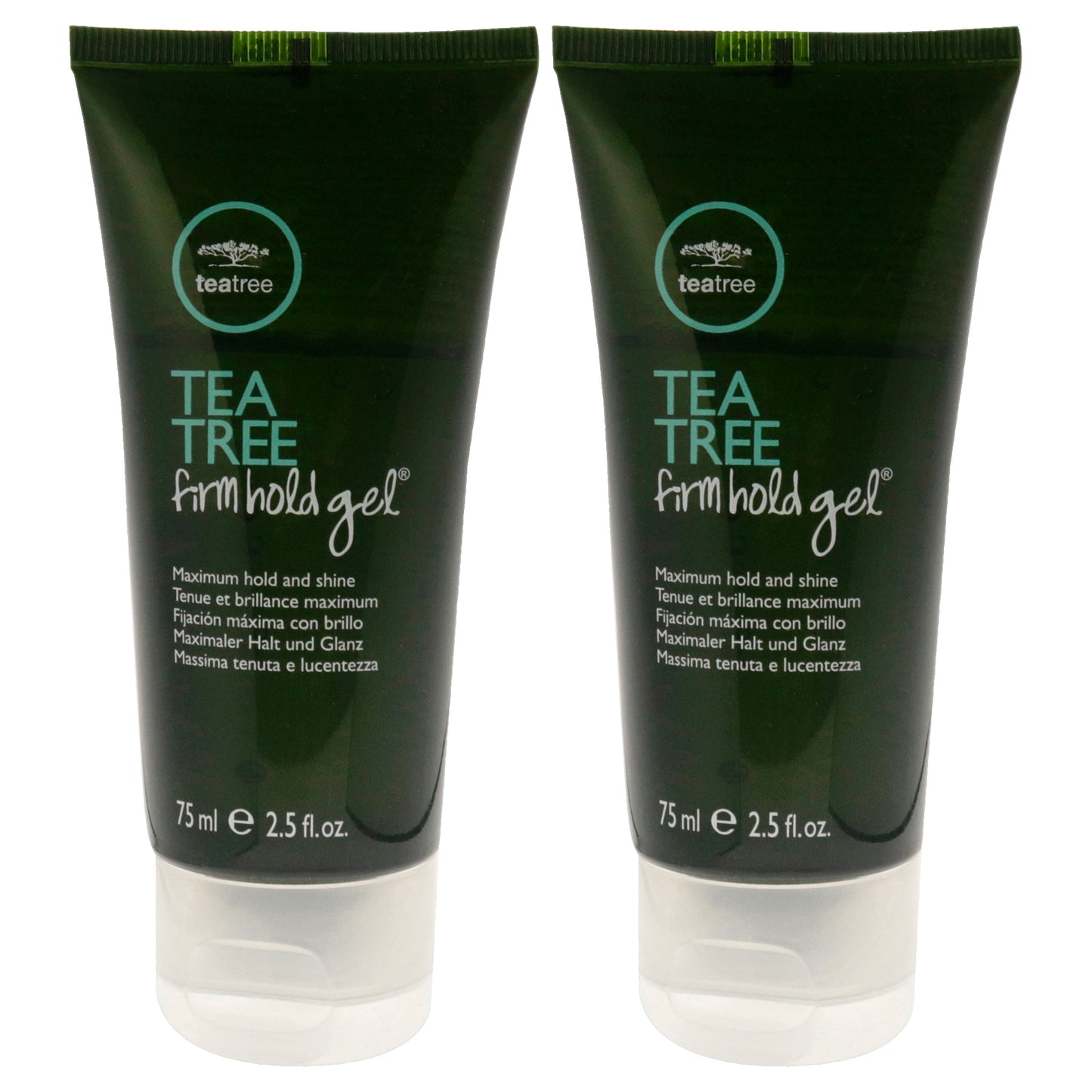 Tea Tree Firm Hold Gel by Paul Mitchell for Unisex - 2.5 oz Gel - Pack of 2
