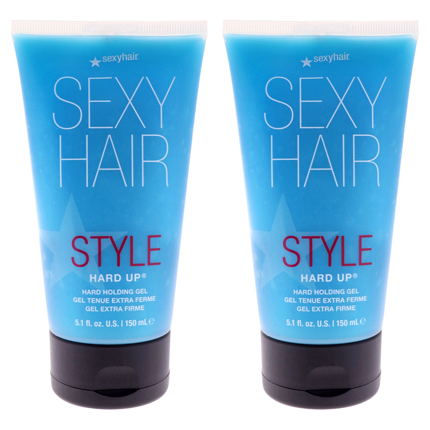 Style Sexy Hair Hard Up Hard Holding Gel - Pack of 2 5.1 oz Gel