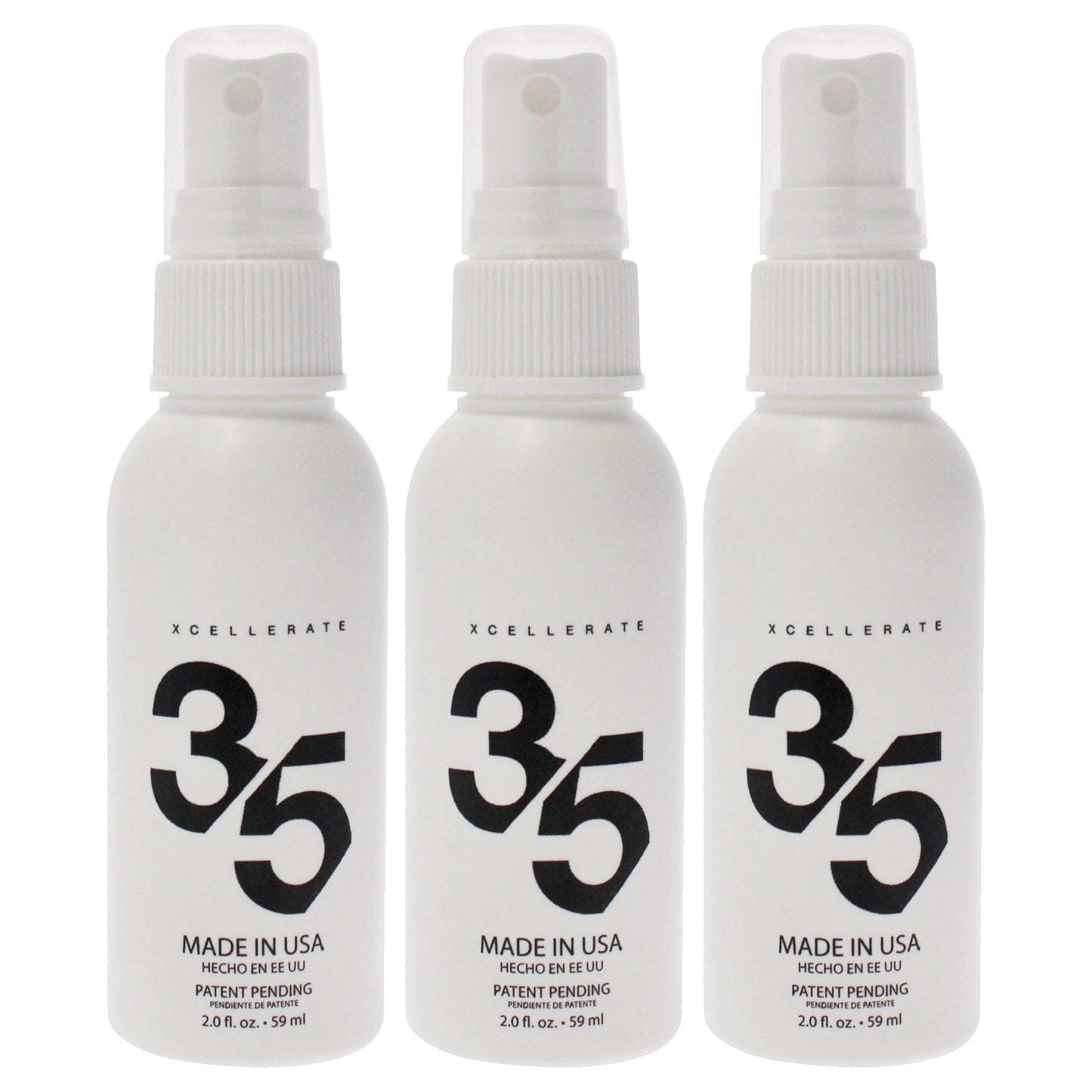 Xcellerate 35 Leave-In Hair Treatment - USA - Pack of 3 2 oz Treatment