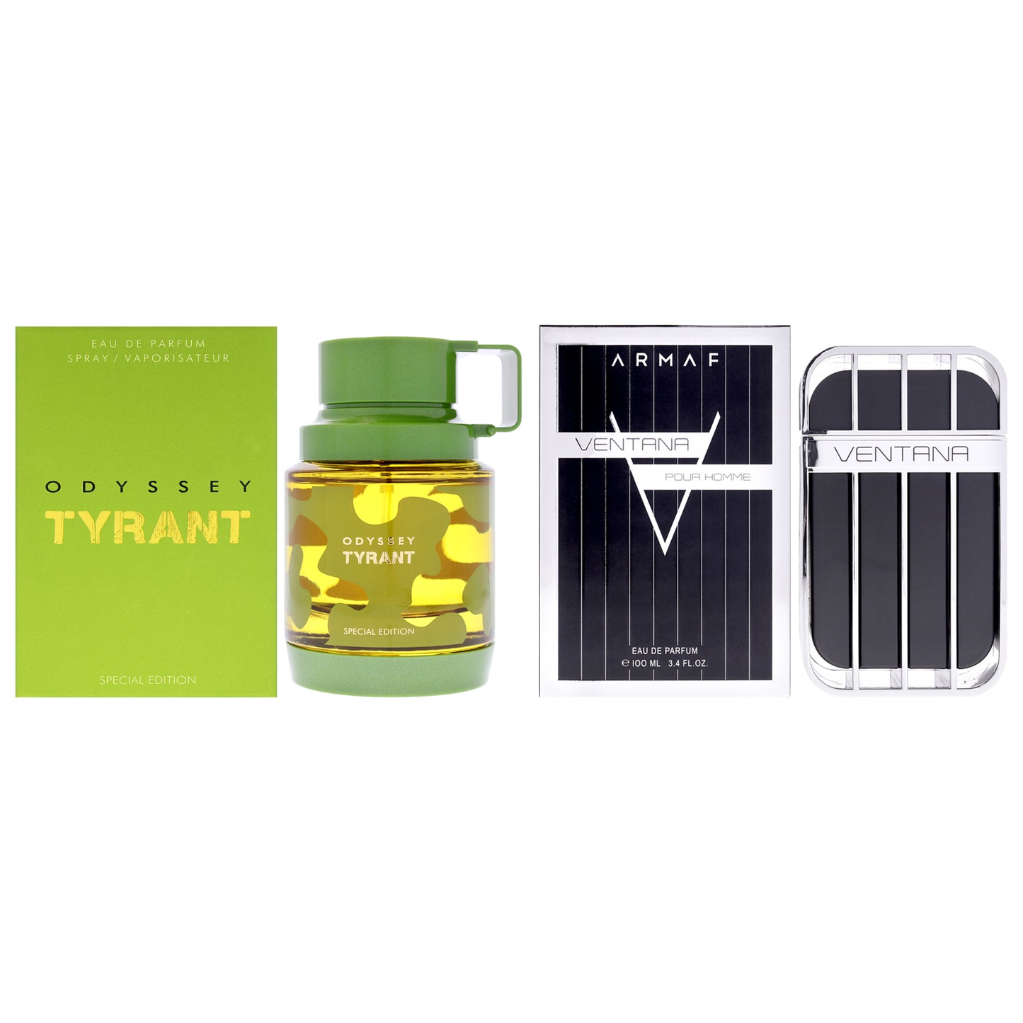 Armaf Kit 2 Pc Kit 2.02oz Odyssey - Tyrant EDP Spray