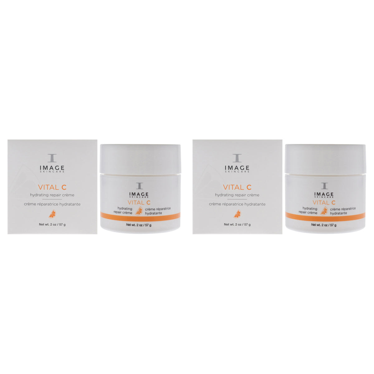 Vital C Hydrating Repair Creme by Image for Unisex - 2 oz Cream - Pack of 2