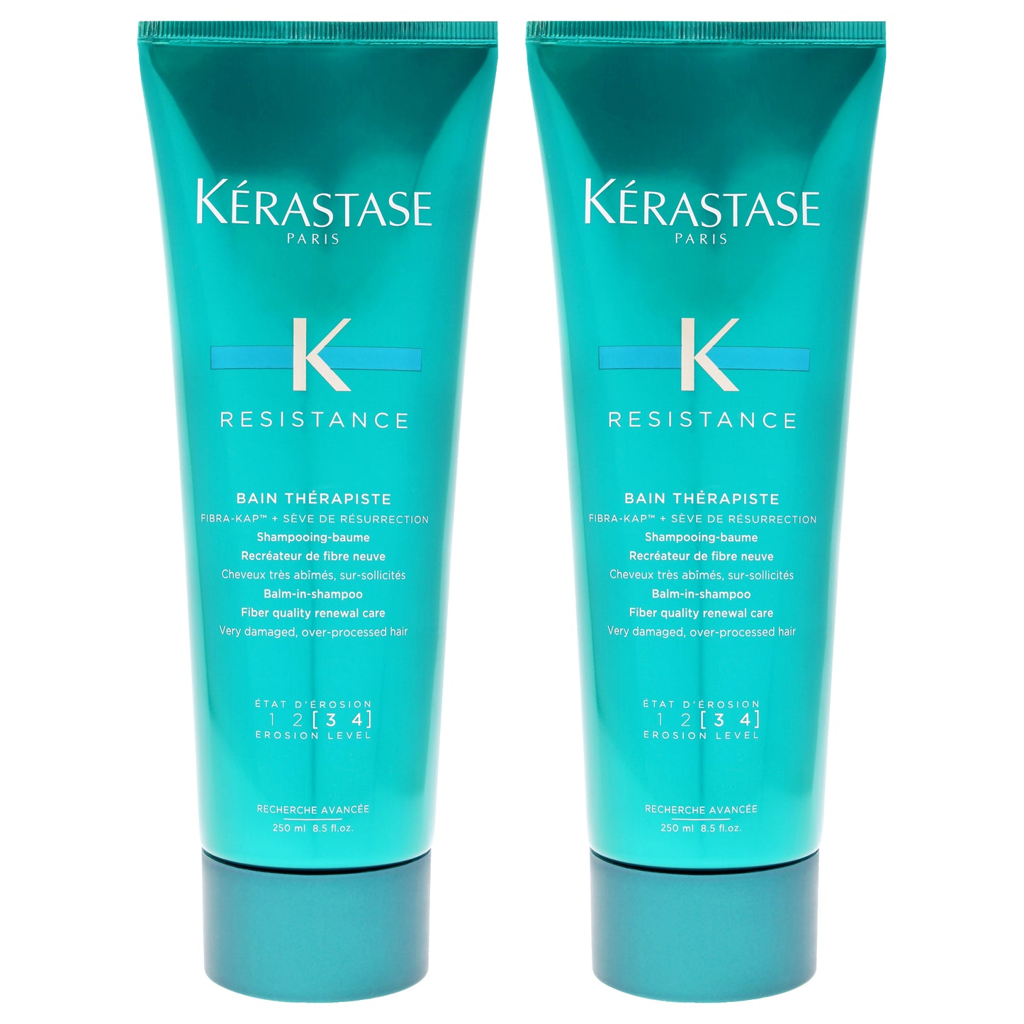 Resistance Bain Therapiste Shampoo - Pack of 2 8.5 oz Shampoo