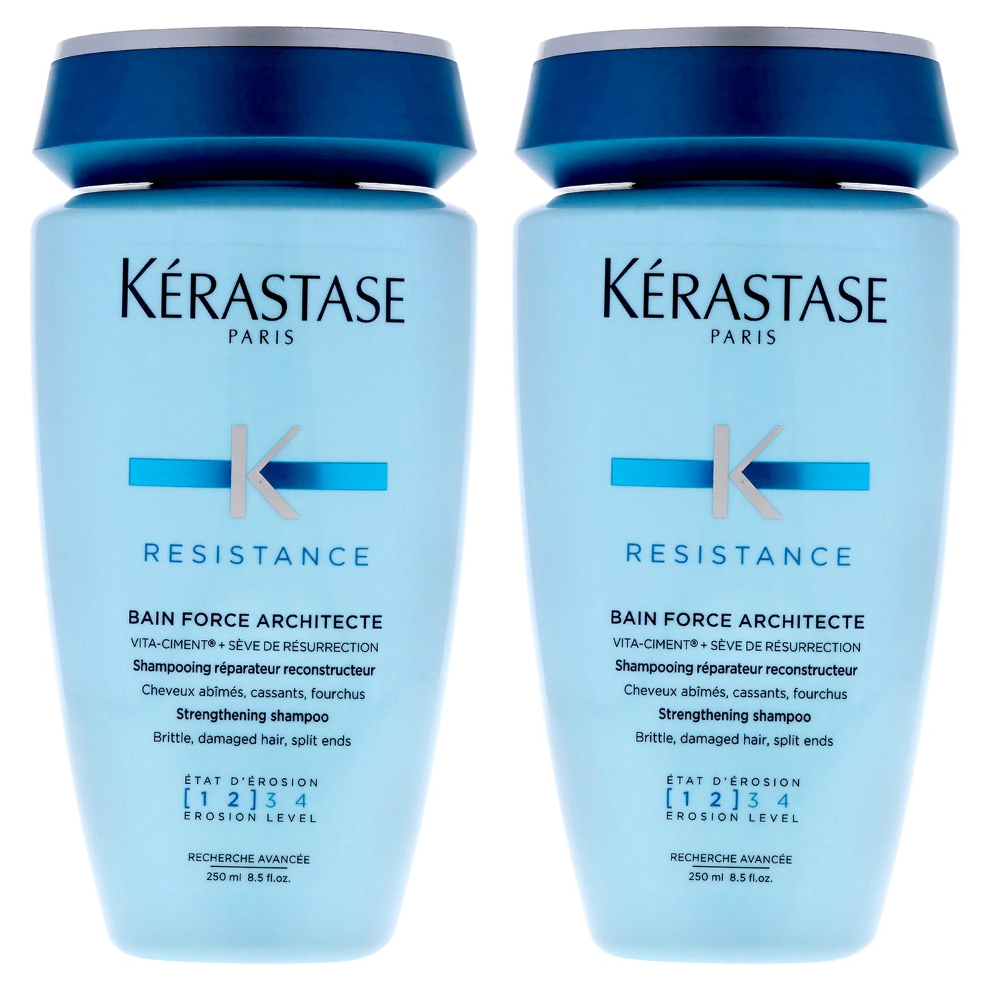 Bain Force Architecte Shampoo - Pack of 2 8.5 oz Shampoo