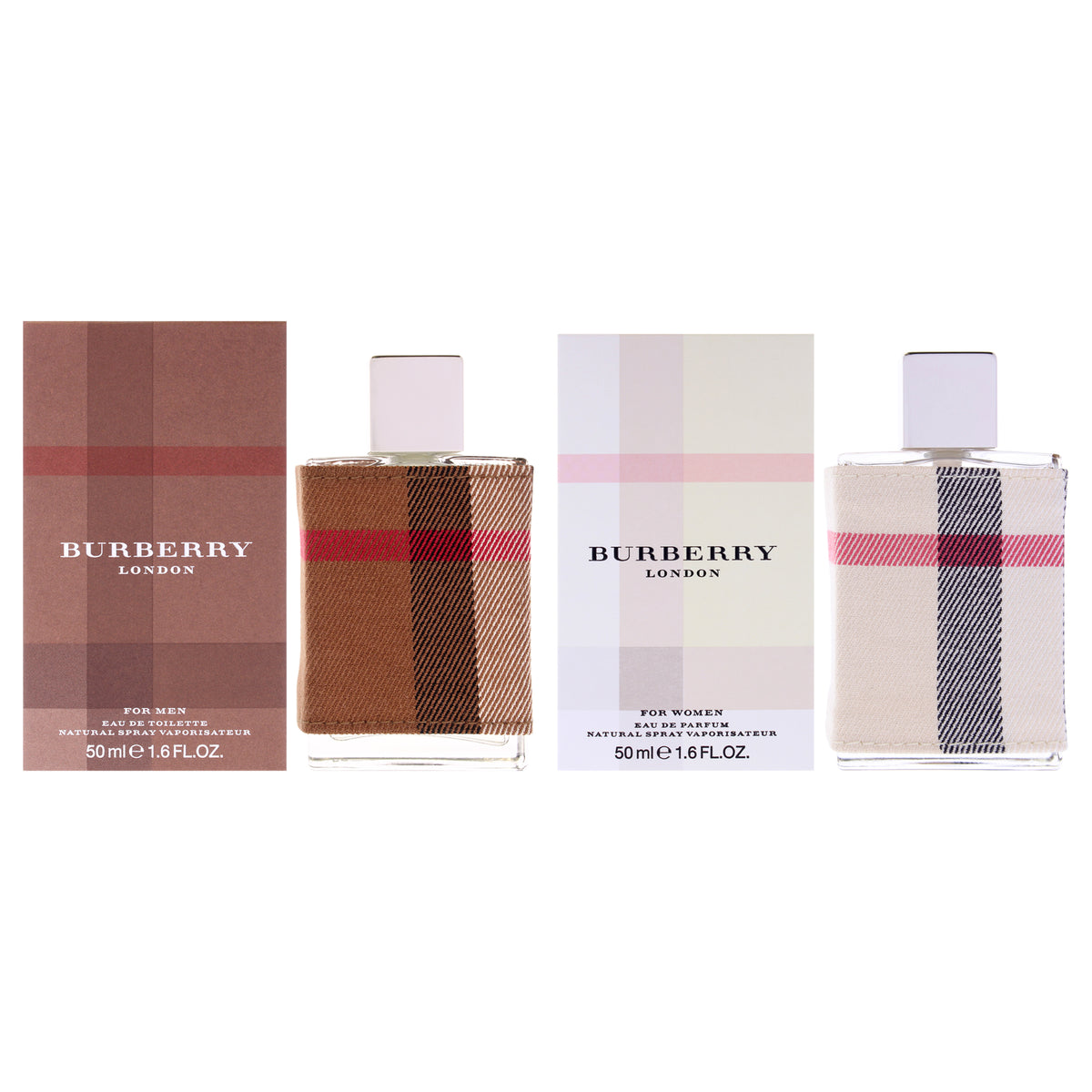 Burberry London Kit by Burberry for Women - 2 Pc Kit 1.6oz EDP Spray, 1.6oz EDT Spray