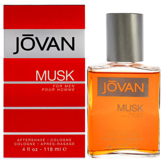 Jovan Musk by Jovan for Men - 4 oz After Shave Cologne