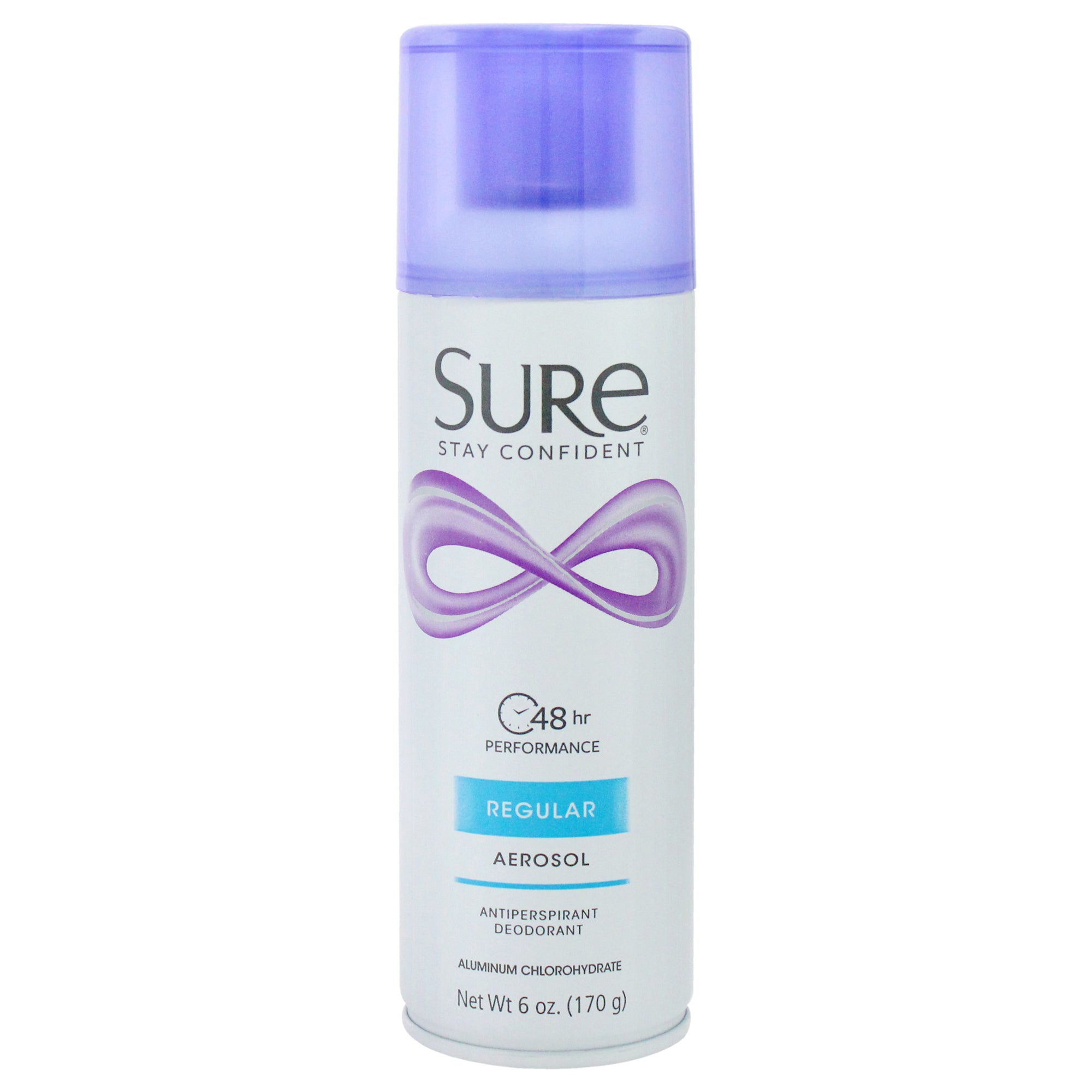 Aerosol Anti-Perspirant and Deodorant - Regular by Sure for Unisex - 6 oz Deodorant Spray