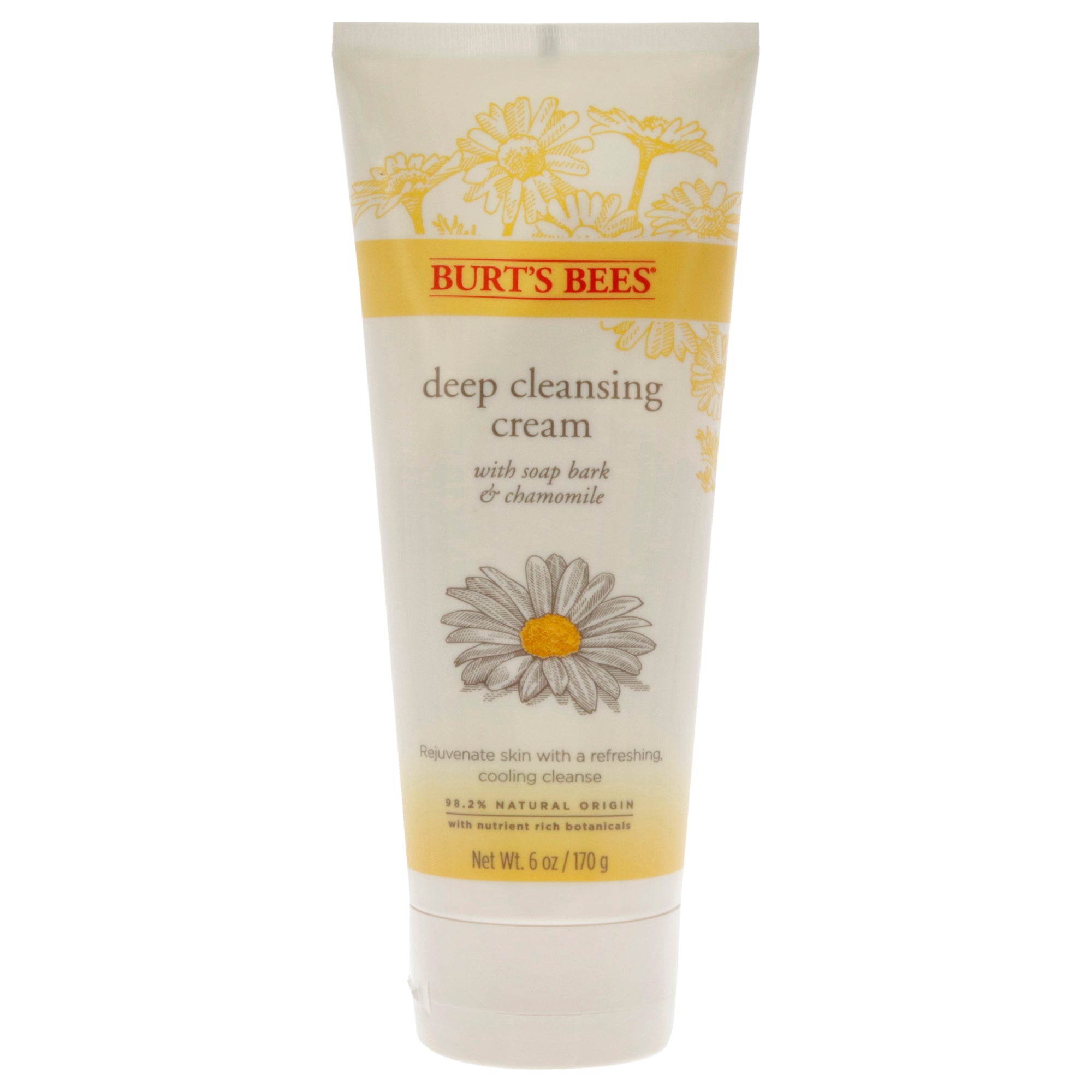 Soap Bark & Chamomile Deep Cleansing Cream by Burts Bees for Unisex - 6 oz Soap