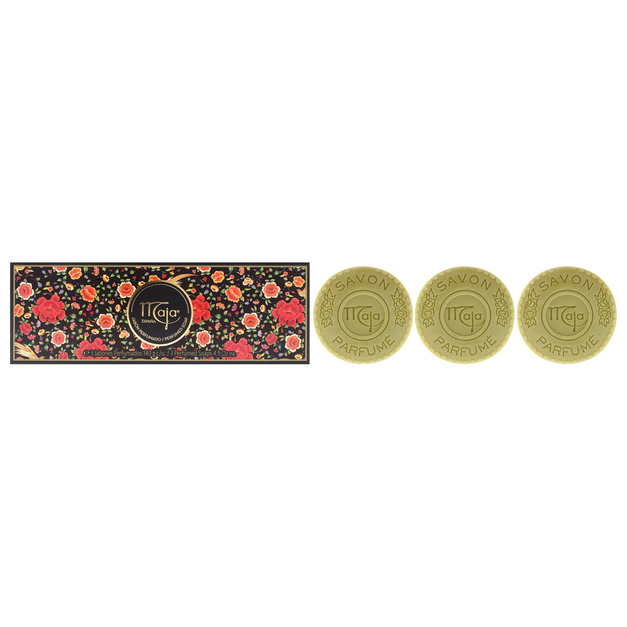 Maja by Myrurgia for Women - 3 x 4.9 oz Soap