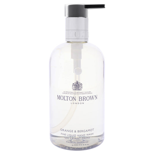 Orange and Bergamot Liquid Hand Wash by Molton Brown for Unisex - 10 oz Hand Wash