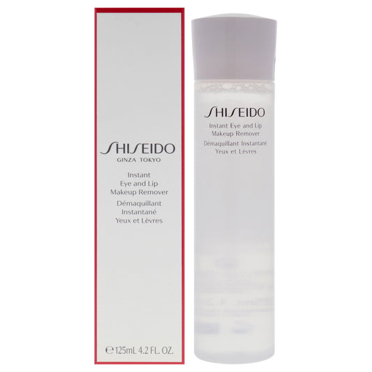 Instant Eye and Lip Makeup Remover by Shiseido for Unisex - 4.2 oz Makeup Remover
