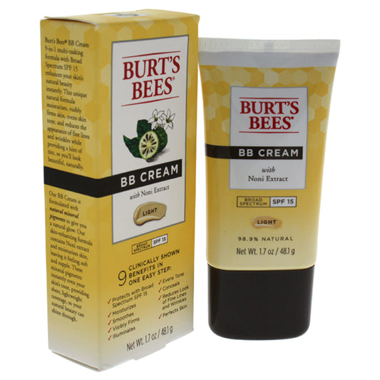 BB Cream SPF 15 - Light by Burts Bees for Women - 1.7 oz Makeup