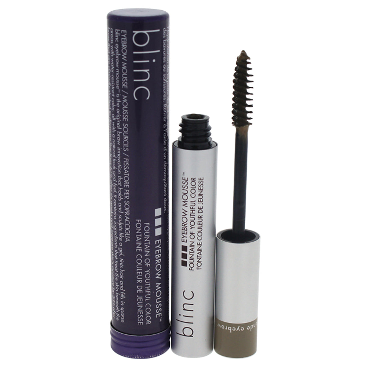 Eyebrow Mousse - Medium Blonde by Blinc for Women - 0.16 oz Eyebrow Mousse